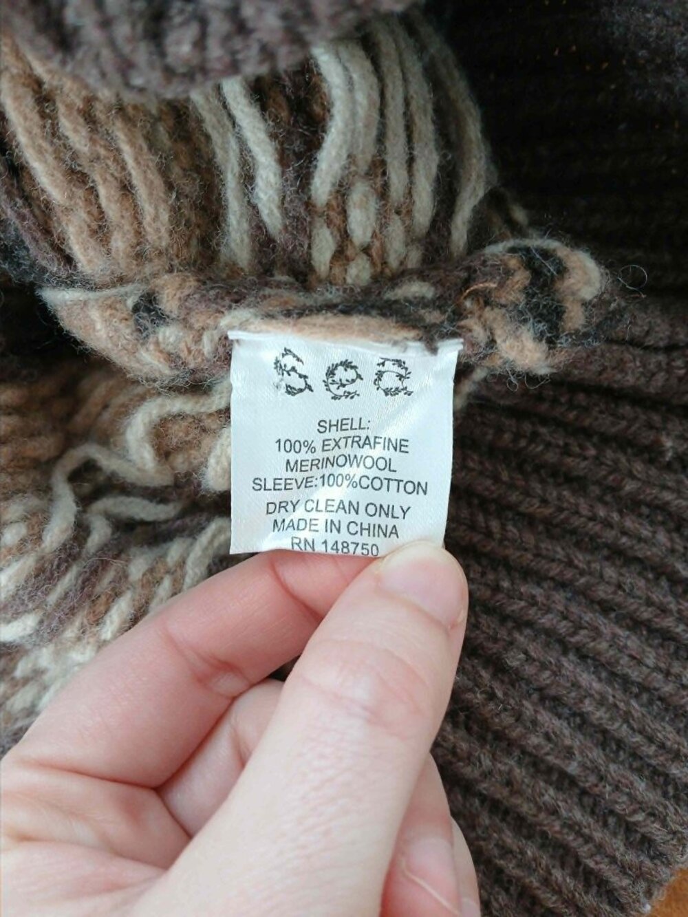 Sea New York Finja Fair Isle Sweater Size Small (fits like XS) - Picture 7 of 11
